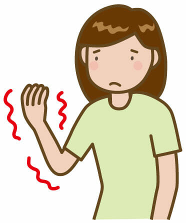 腕のしびれの施術方法